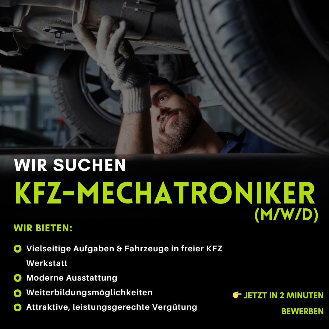 KFZ-Mechatroniker Kampagne